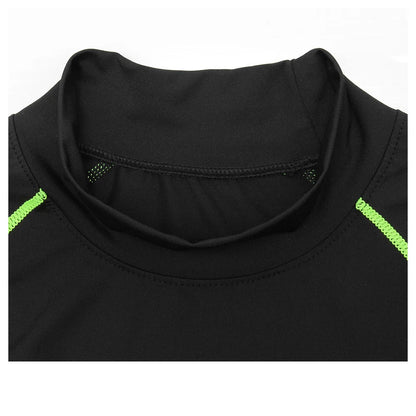 Men Swimming TightsT Shirt Surf Rash Guard Long Sleeve Protection Basic Skins Surfing Diving Swimsuit Tees Rashguard Gym Clothes